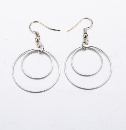 neue Hohl Geometrie Ohrringe Herz Süße Gold Liebe Ohrringe Frauen Geschenke Schmuck Orecchini Brincos Pendientes Ohrringe