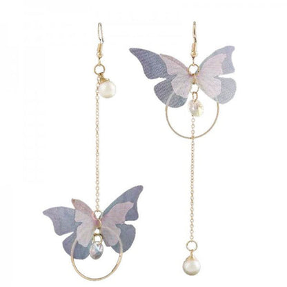 Mode Schmetterling Quaste Drop Ohrringe Für Frauen Trendy Shiny Mond Sterne Perlen Baumeln Ohrringe Koreanische Schmuck Mädchen Party Geschenke