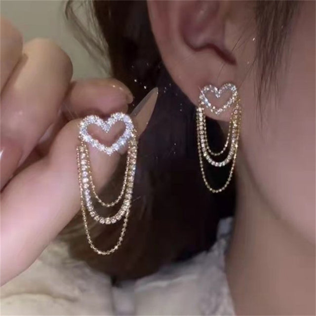 Mode Schmetterling Quaste Drop Ohrringe Für Frauen Trendy Shiny Mond Sterne Perlen Baumeln Ohrringe Koreanische Schmuck Mädchen Party Geschenke